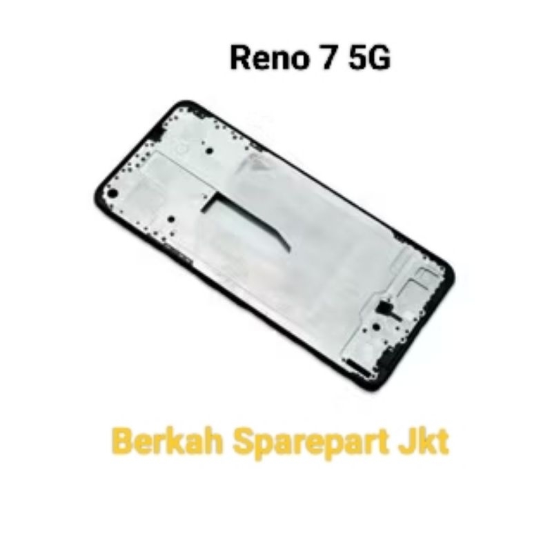 FRAME LCD OPPO RENO 7 5G / TATAKAN BEZEL OPPO RENO 7 5G