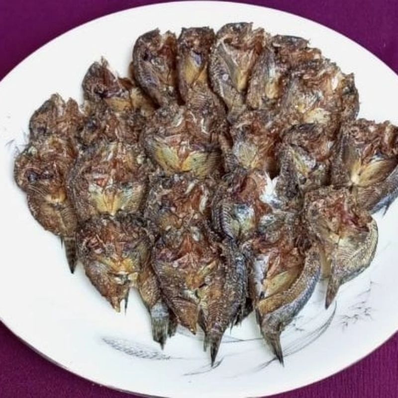 

dendeng/kere ikan nila asin-manis