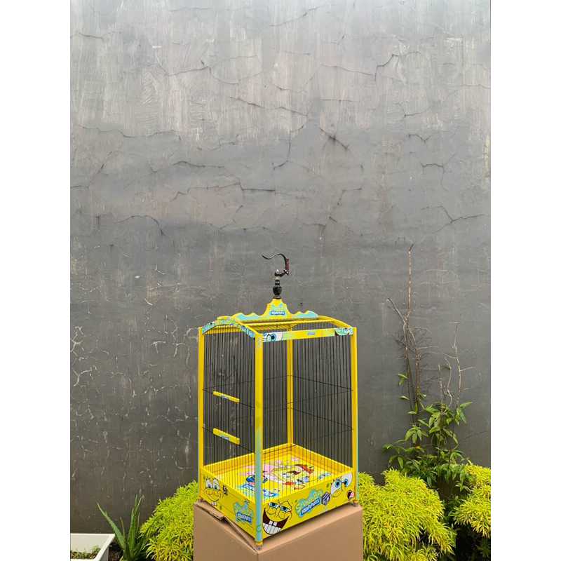 SANGKAR KOTAK WATER SLIDE DECAL DENGAN RUJI FIBER 1,3mm,BERKUALITAS