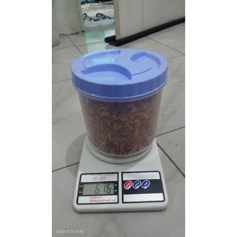 

bawang goreng merah ukuran 500gr Tampa tepung