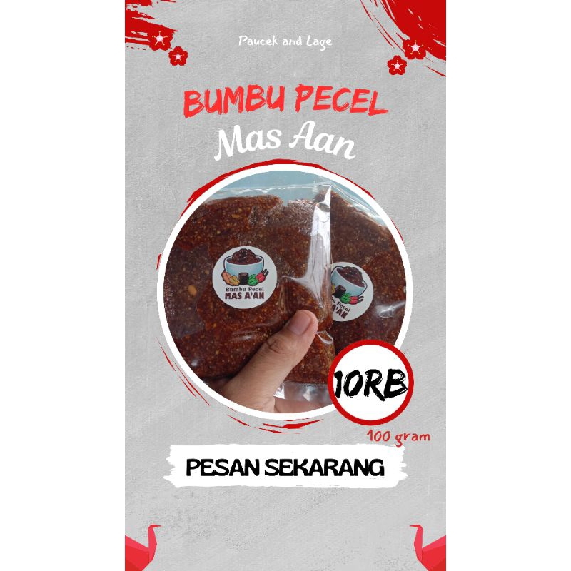 

Bumbu Pecel Mas Aan