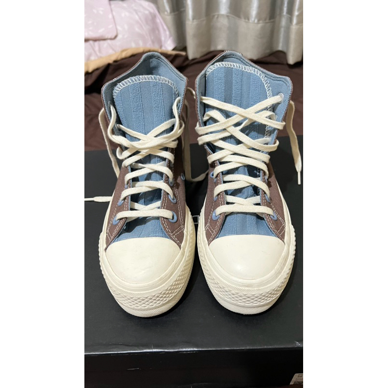 Converse Chuck Taylor All Star Lift Platform Crafted Hi Brazil/Indigo