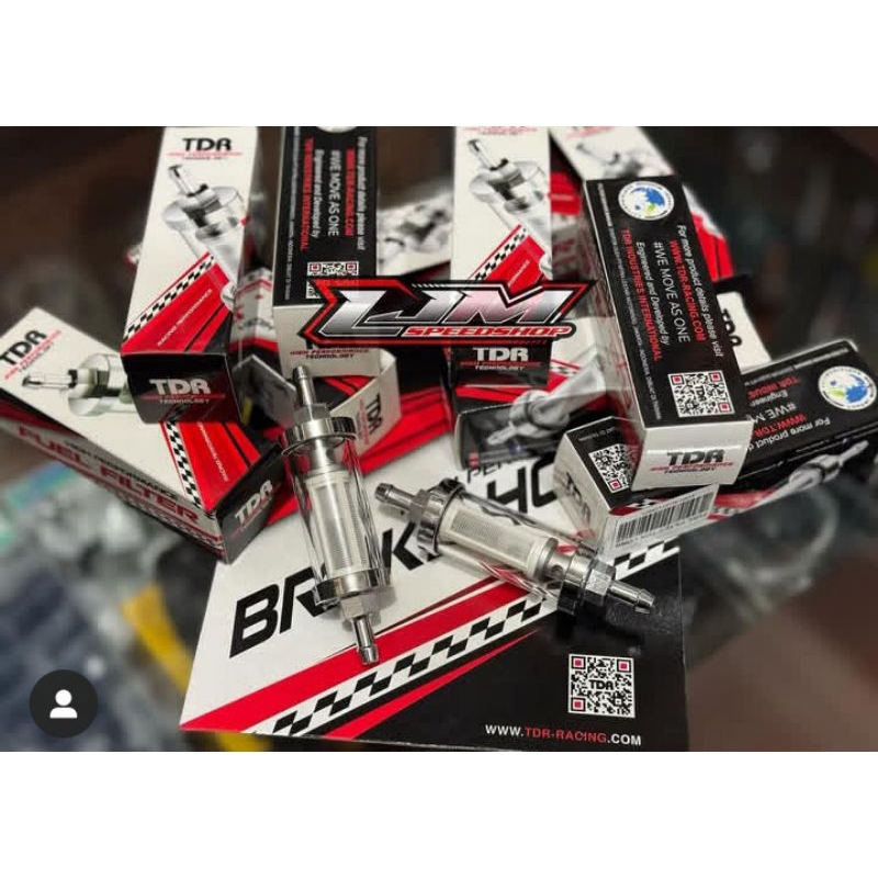 Filter bensin TDR Kaca Long n short original
