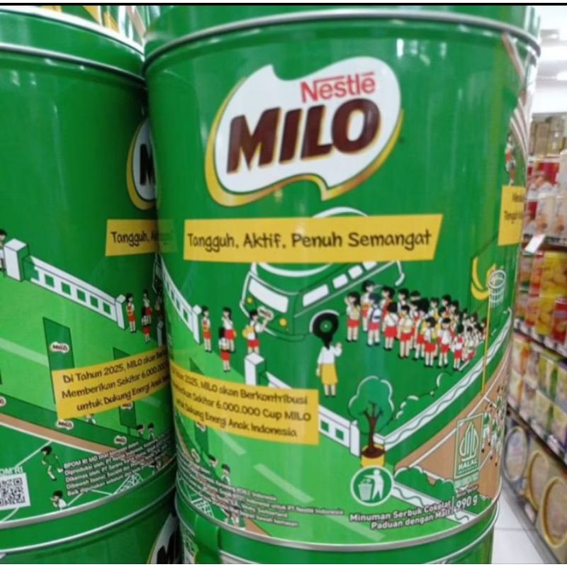 

SUSU MILO KALENG 990gr