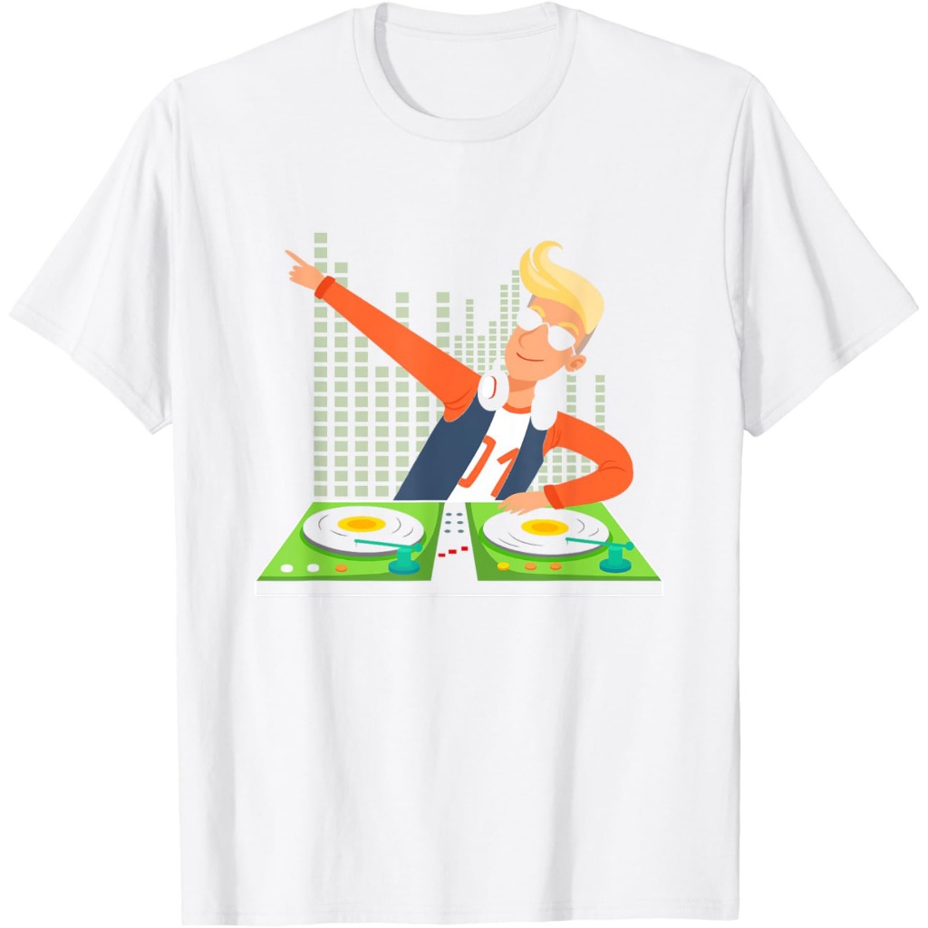 Kaos DJ Klub Malam Keren Remix Klub Musik DJ Dansa Pecinta Musik