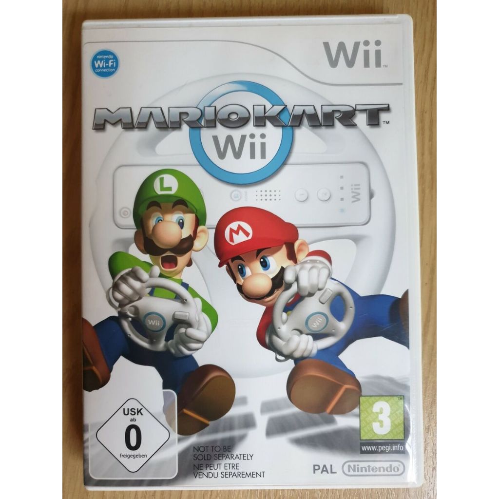 Kaset Game Nintendo Wii - Mario Kart