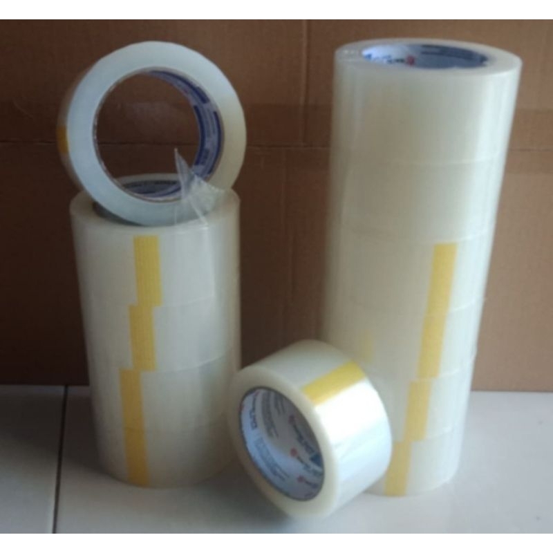 

Q (Q3) LAKBAN BENING DAN COKLAT / 90 YARD /TEBAL 2 INC/45 MM