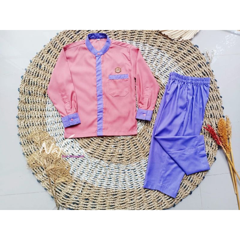 Seragam TPA Custom Baju Gamis Koko Anak Jahit Konveksi Produsen Busana Muslim Fashion Syari