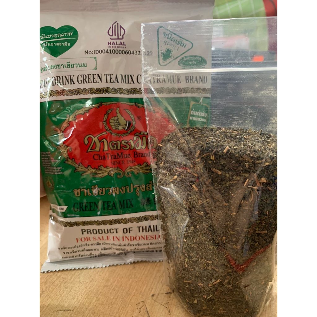 

SHARING - BPOM Green Thai Tea 100 Gram