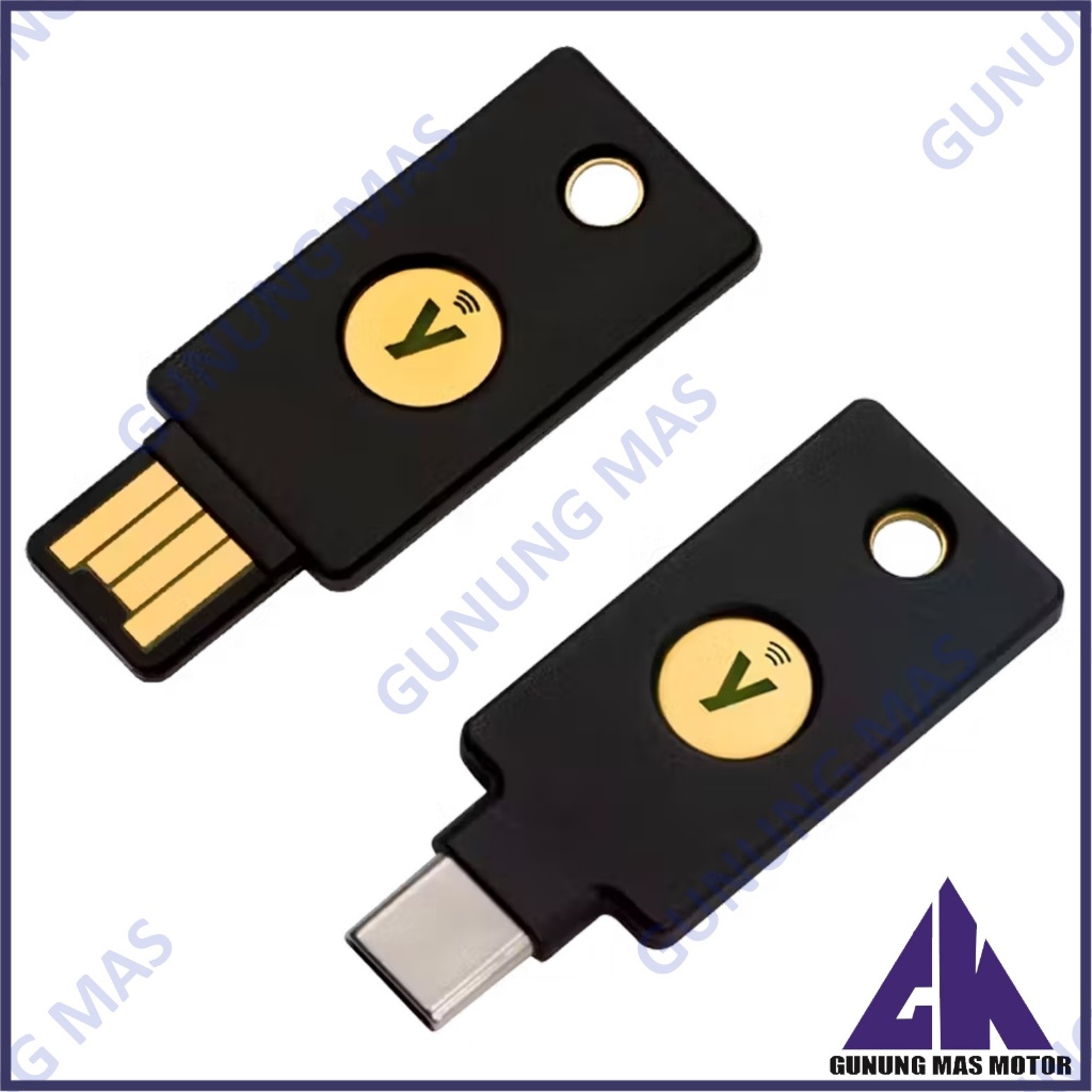 Yubico 5 5C NFC Yubikey Security Key USB & Two Factor Authentication USB A USB C