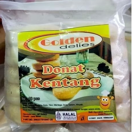 

Donat Kentang Delies Isi 10