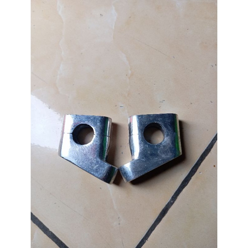 Raiser Stang stir Klem Stang Stir Peninggi Stang Stir Motor Megapro Tiger Verza CB RX Scorpio Pnp Th