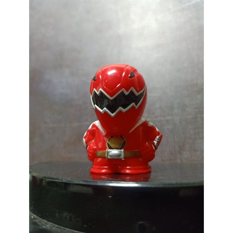 Figure Super Sentai Character Abaranger Red Chibi Super Deformed