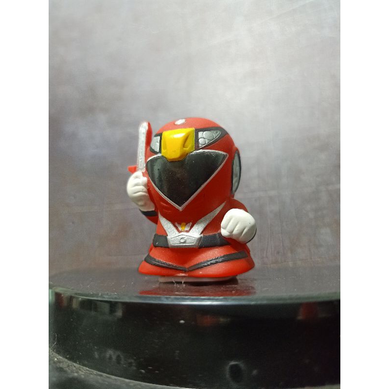 Figure Vinyl Super Sentai Character Go Onger Red Chibi Super Deformed