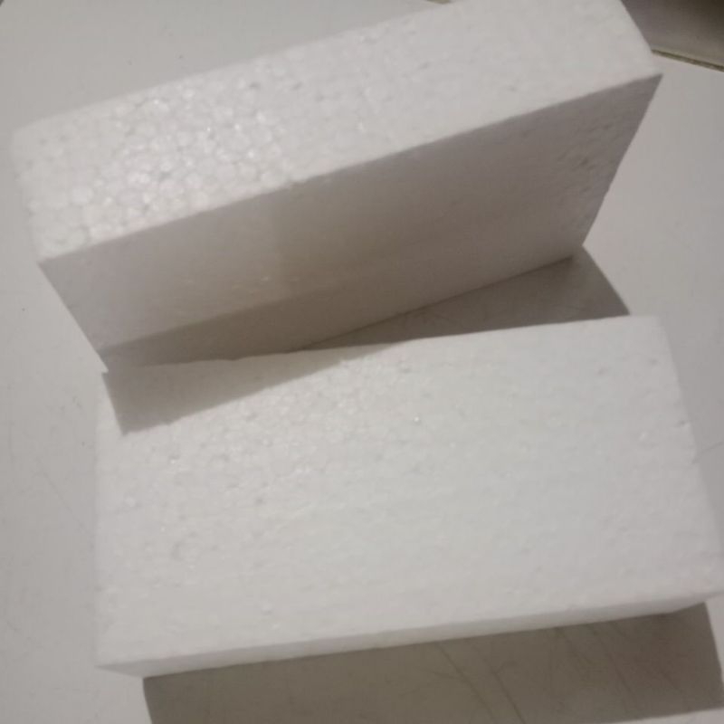 

Busa Styrofoam 20X10X5, busa kering, busa buket gabus, Styrofoam.