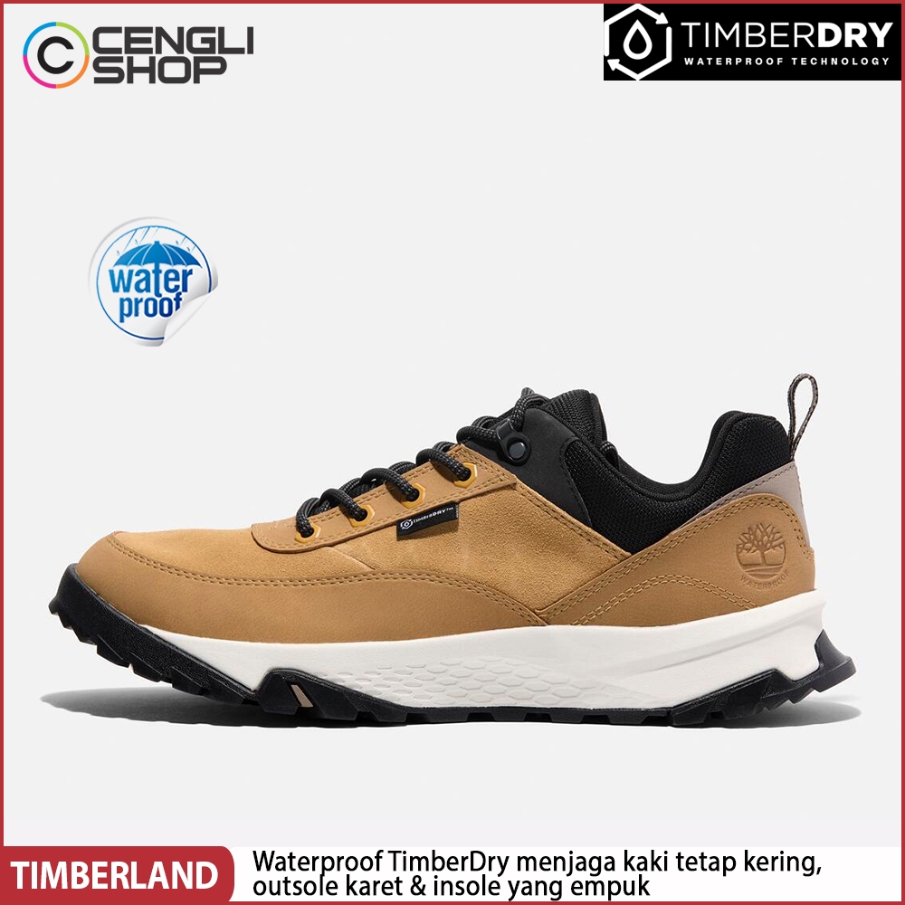 SEPATU TIMBERLAND SNEAKER PRIA ORIGINAL SNEAKERS KULIT ASLI ORI WATERPROOF TM57