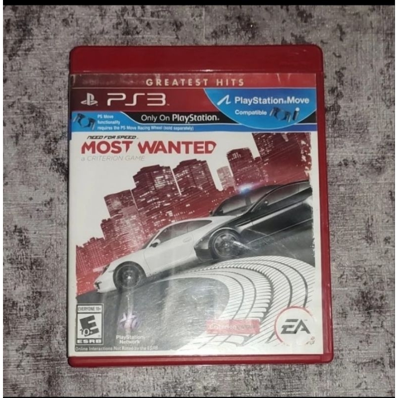 BD PS3 Kaset Game NFS Need For Speed Most Wanted