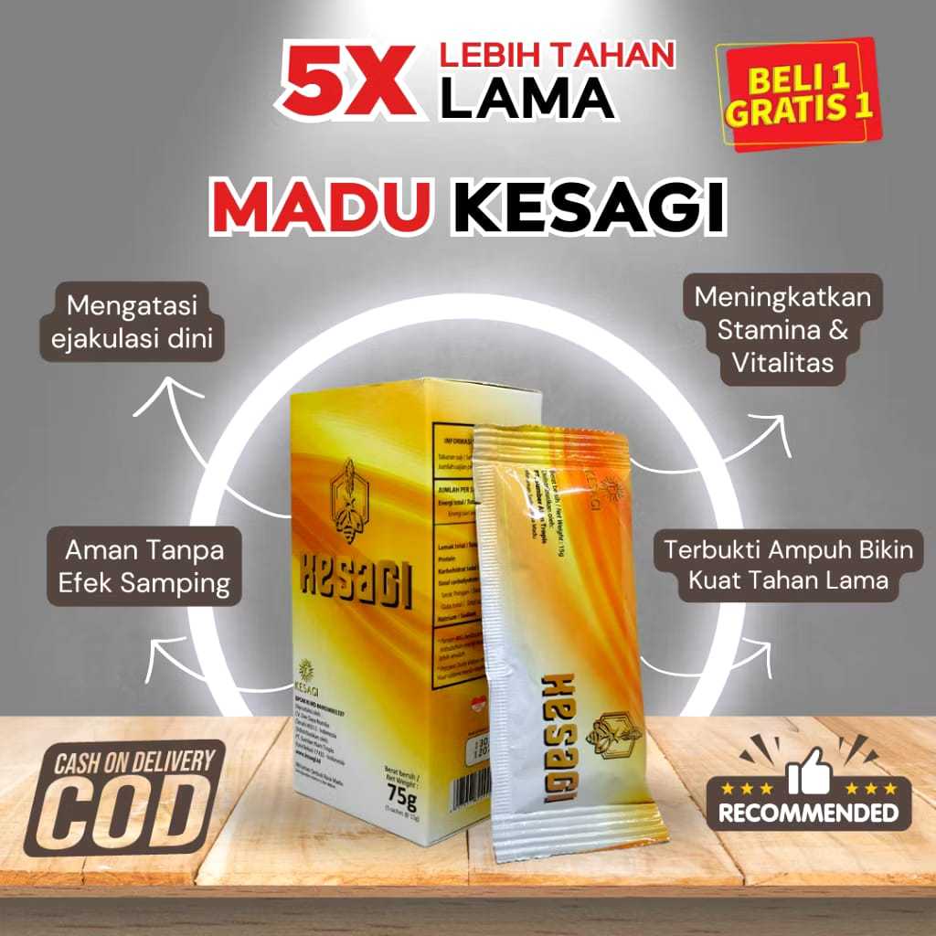 Madu Kesagi Kosagi Kesagi Suplemen Pria Madu Pria Kuat BPOM Original