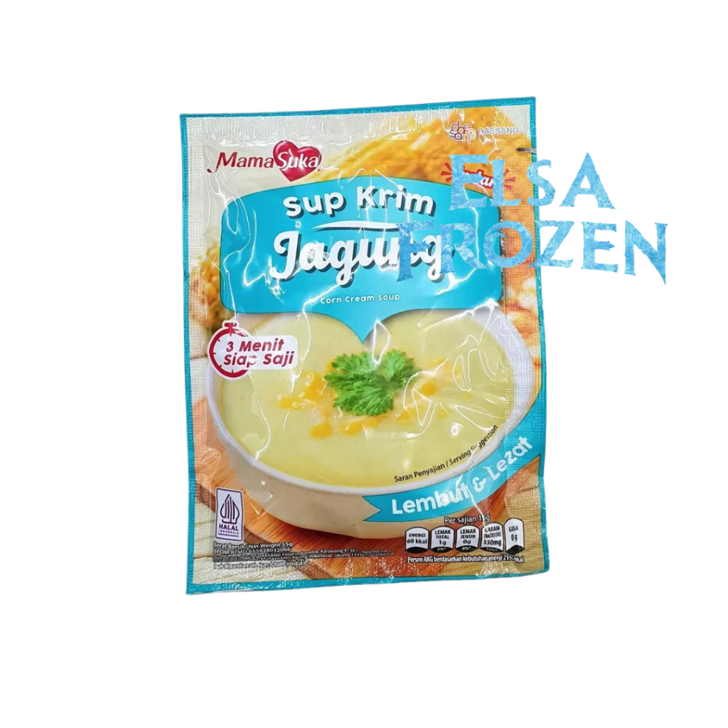 

MAMASUKA SUP KRIM JAGUNG INSTAN 55GR / CREAM SOUP