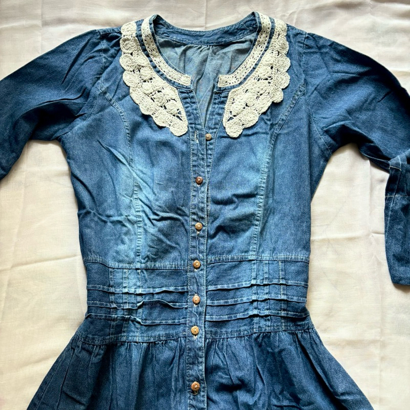 Preloved; Dress Denim