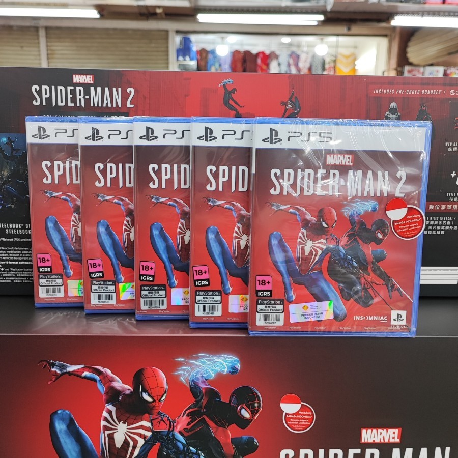 PS5 PS4 Spider-Man 2 Spiderman Miles Morales Goty