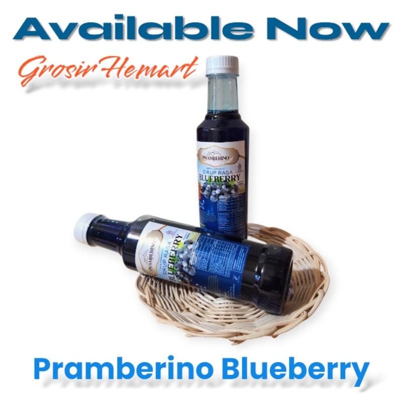 

Sirup Blueberry Pramberino 350ml