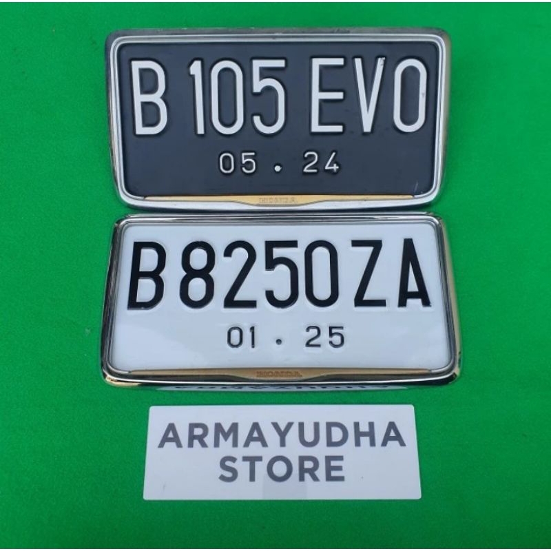 Frame plat Nomer JDM Honda Gold Civic Genio Estilo Ferio Nouva Grandcivic