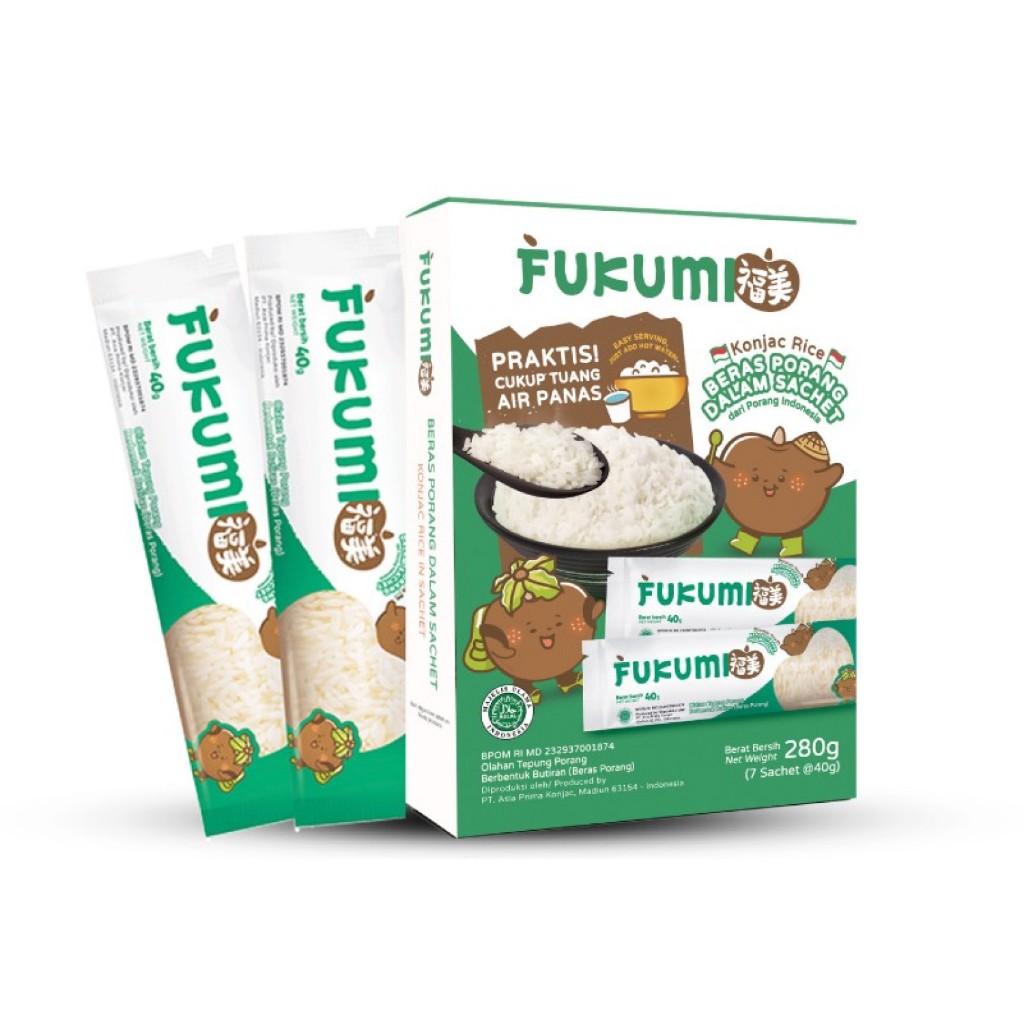 

FUKUMI BERAS PORANG 7S KTK 280 GR 8991071130029