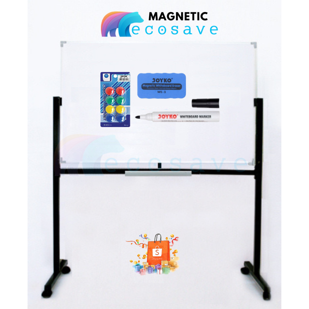 

Papan Tulis Whiteboard Standing Magnetic Single Face White Board Kaki Magnetik Satu Muka Beroda 45x60 60x90 60x120 80x120 90x120 90x150 90x180 100x150 100x180 100x200 120x120 120x180 120x200 120x240cm