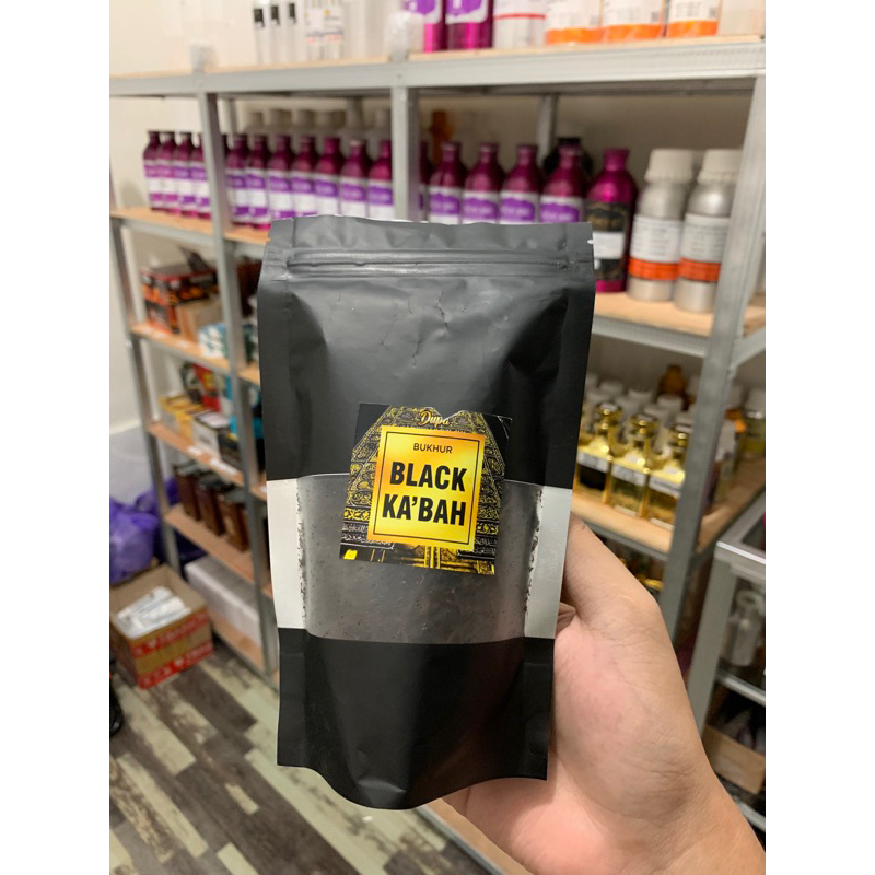 BLACK KA’BAH Dupa Serbuk Wangi / Bukhur Serbuk Wangi