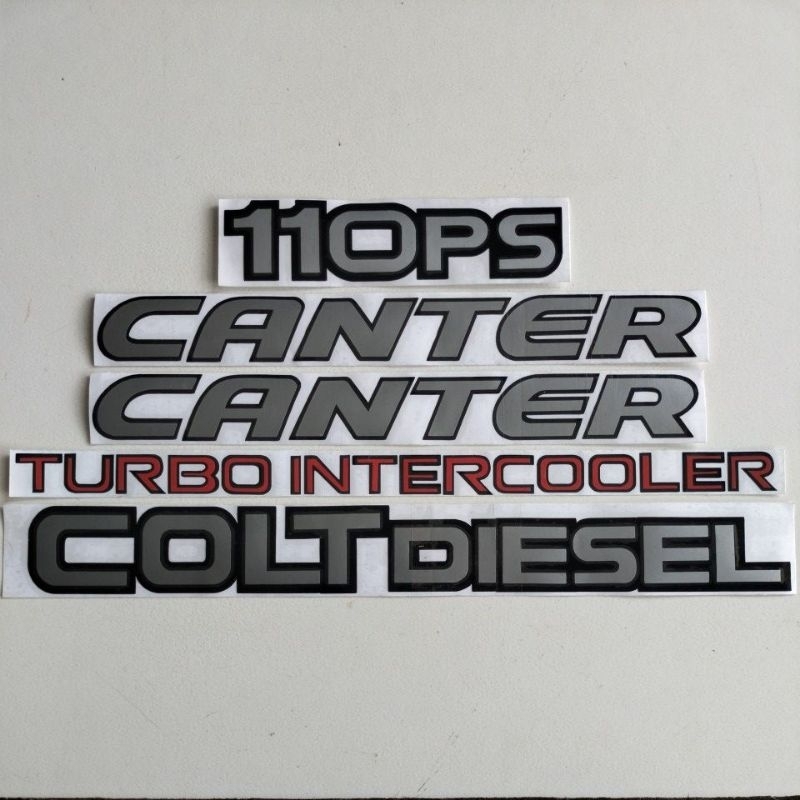 Ay00 Stiker Cutting Canter HD 125 PS, HD 110 PS, 125 PS ,110 PS,136 PS