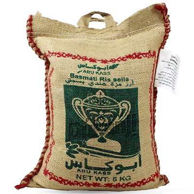 

ABU KASS INDIAN BASMATI RICE BAG 5 KG 6281100410072