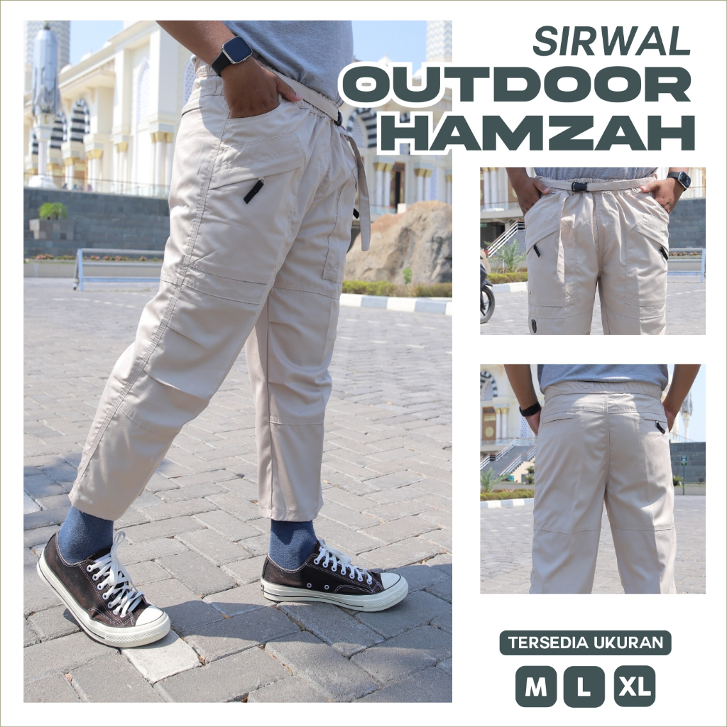 Sirwal Dewasa Premium Outdoor Original Tazakka Clothes Celana Sirwal Outdoor Katun Drill Best Qualit
