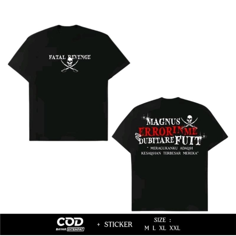 Kaos Netral Fatal Revenge Magnur Error In Me Meragukanku Adalah Kesalahan Terbesar Mereka By Brezzy