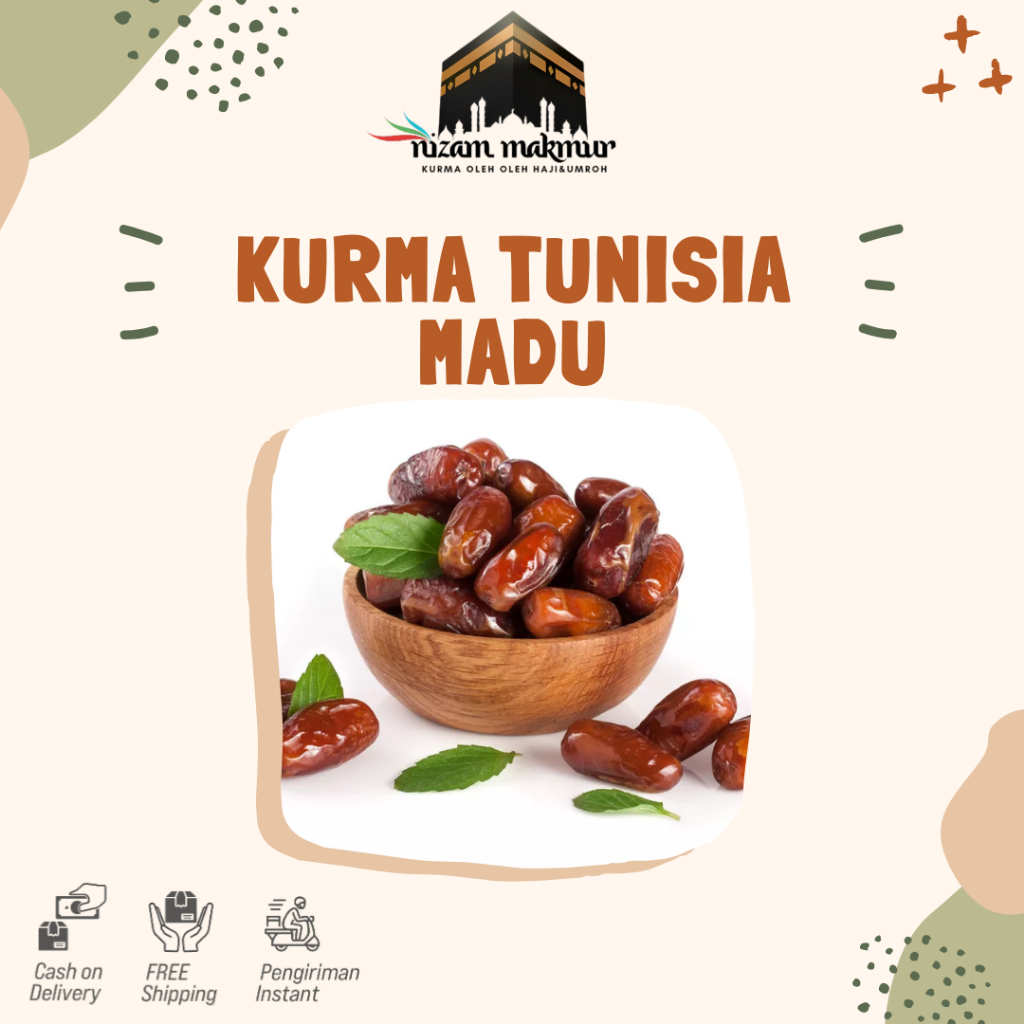 

KURMA TUNISIA MADU/KURMA MADU 250GR/500GR/1KG