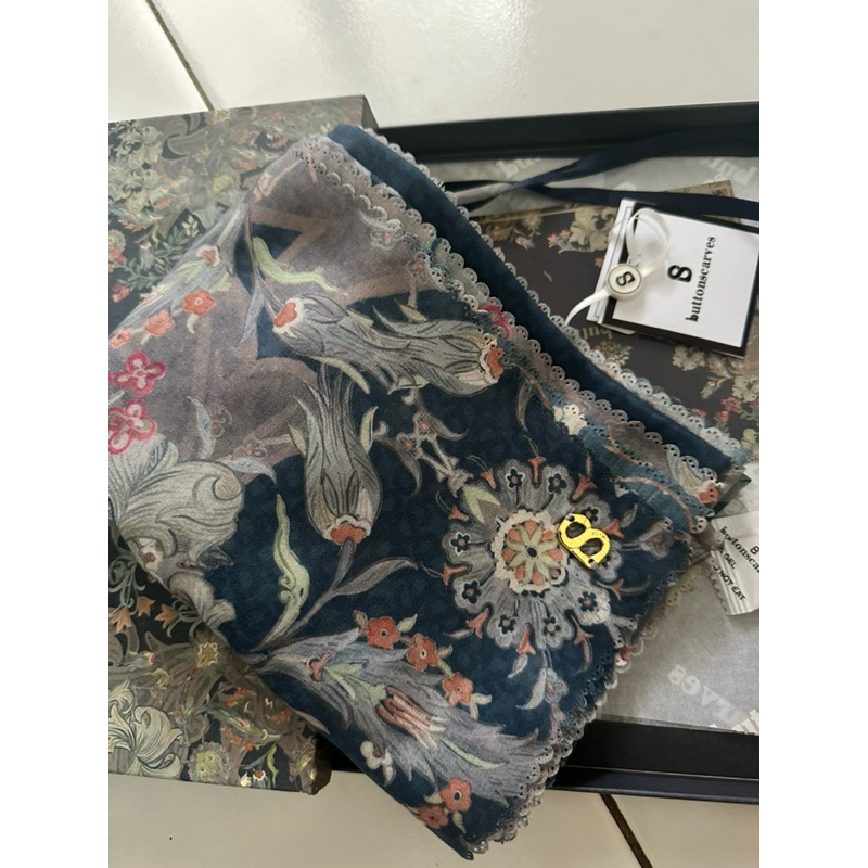 [PRELOVED] Buttonscarves Topkapi Royal Blue