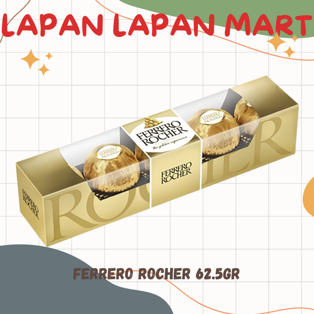 

Ferrero Rocher 62.5gr Coklat (Bisa Request Notes)