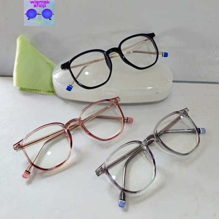 Frame kacamata bingkai kacamata full frame pria dan wanita size kecil