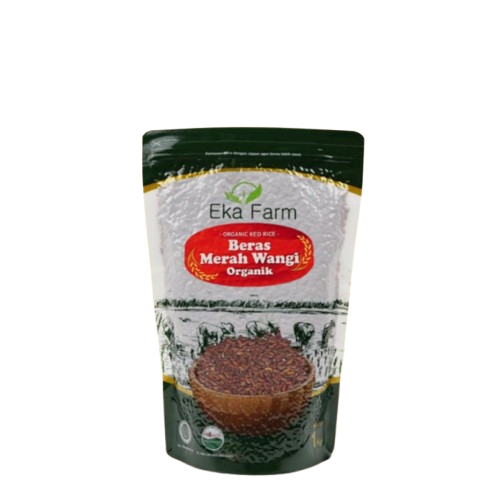 

EKA FARM BERAS ORGANIK MERAH WANGI PCH 1 KG 8994456830217