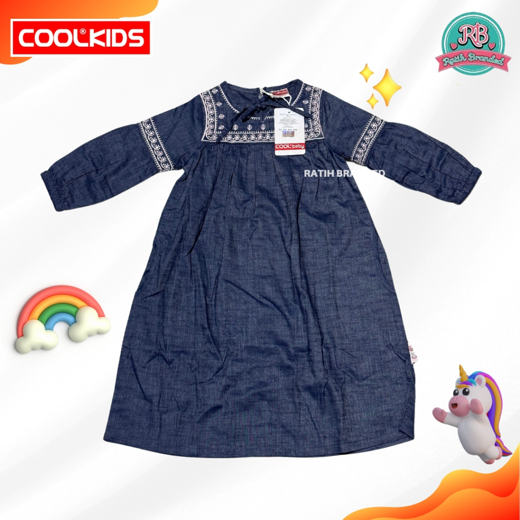 Cool Kids Cool baby girl dress baby anak perempuan branded matahari terbaru new model original promo