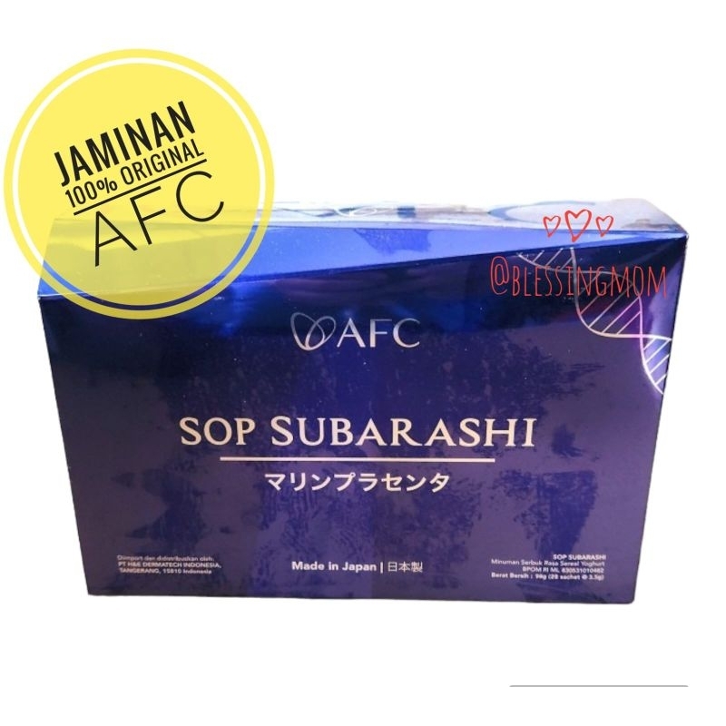 SUBARASHI AFC ORIGINAL JAPAN