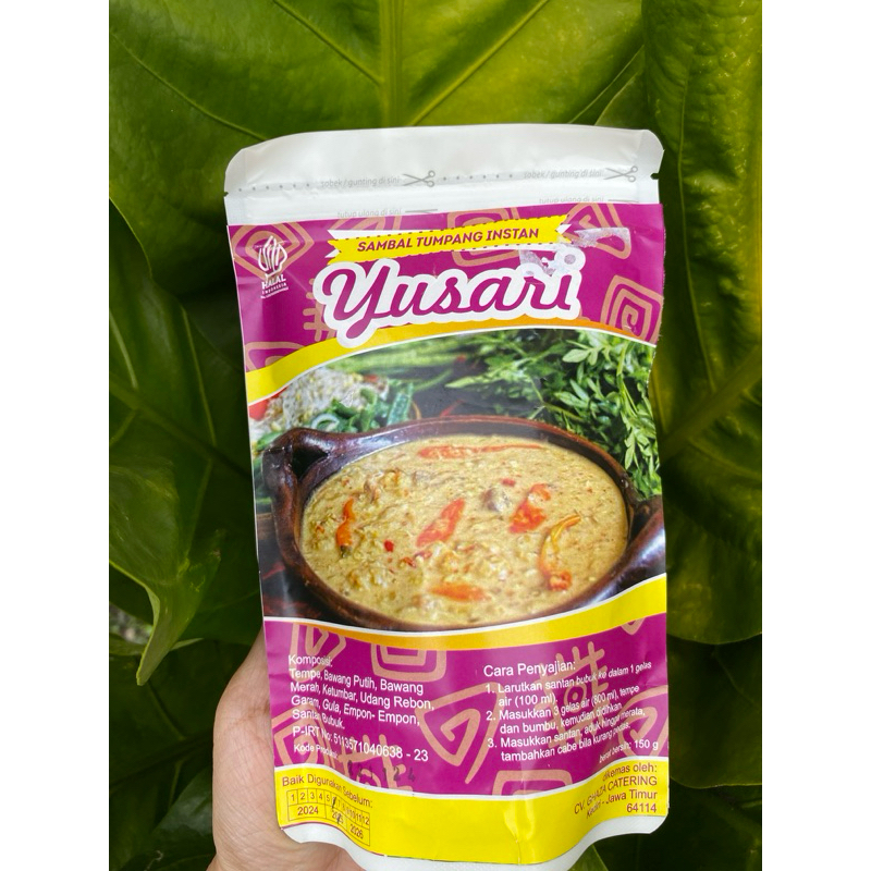 

Sambal Tumpang Instan Berat 150 Gram