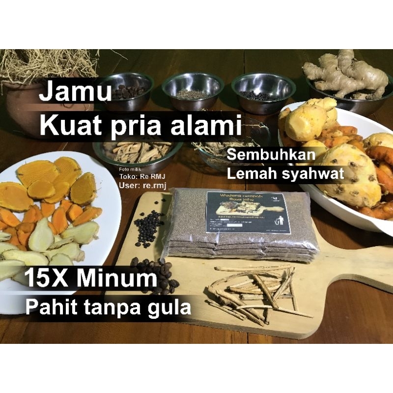 Jamu Kuat Tahan Lama Pria Ampuh Dari Rempah Alami Siap Sedu