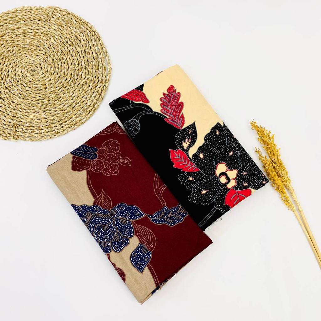 Benang Raja Kain Batik Katun Mawar