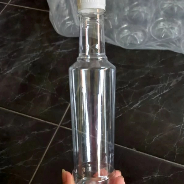 BOTOL PLASTIK PET 350ML/MADU/JUICE/SUSU/KOPI/BOTOL SIRUP MARJAN