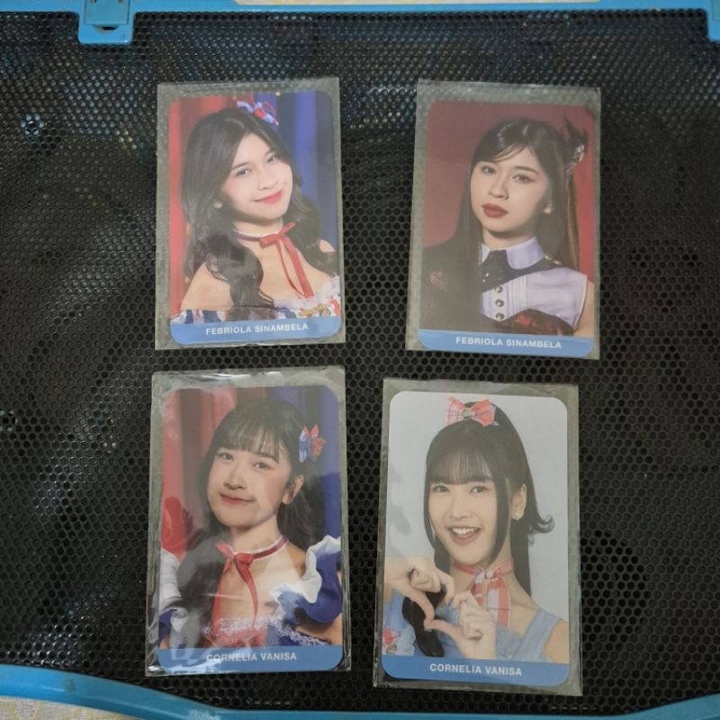Photocard JKT48 26th single indira, oniel, olla, lia, jessi
