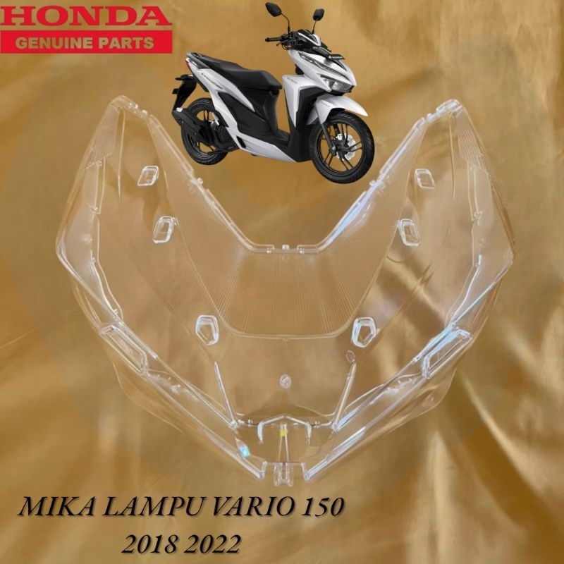 MIKA KACA LAMPU DEPAN NEW VARIO 125 150 LED ESP 2018-2025 Lokal