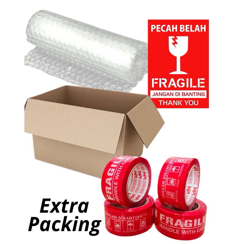 

(WAJIB CHECK OUT) EXTRA PACKING PARCEL SESUAI JUMLAH PESANAN BOX