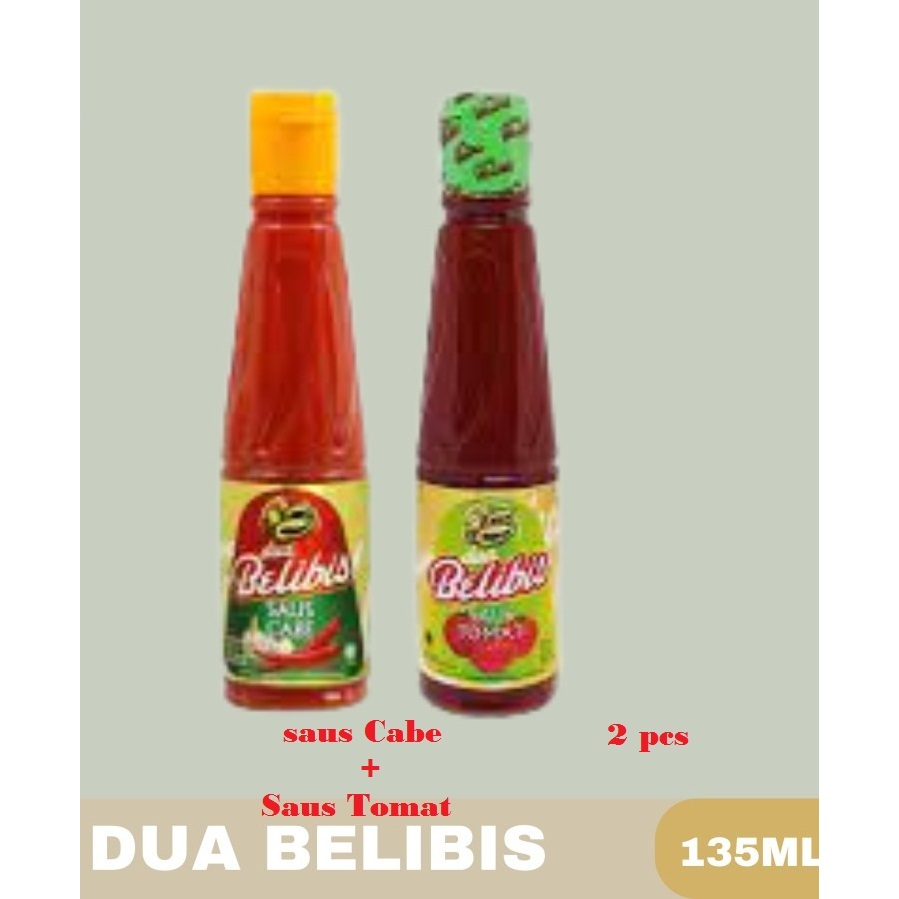 

SAUS SAMBAL 2 pcs SAOS CABE (135ml) + SAOS TOMAT (135ml)