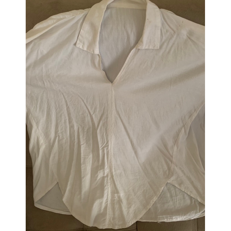 kemeja wanita preloved lengan panjang nevada brand lokal